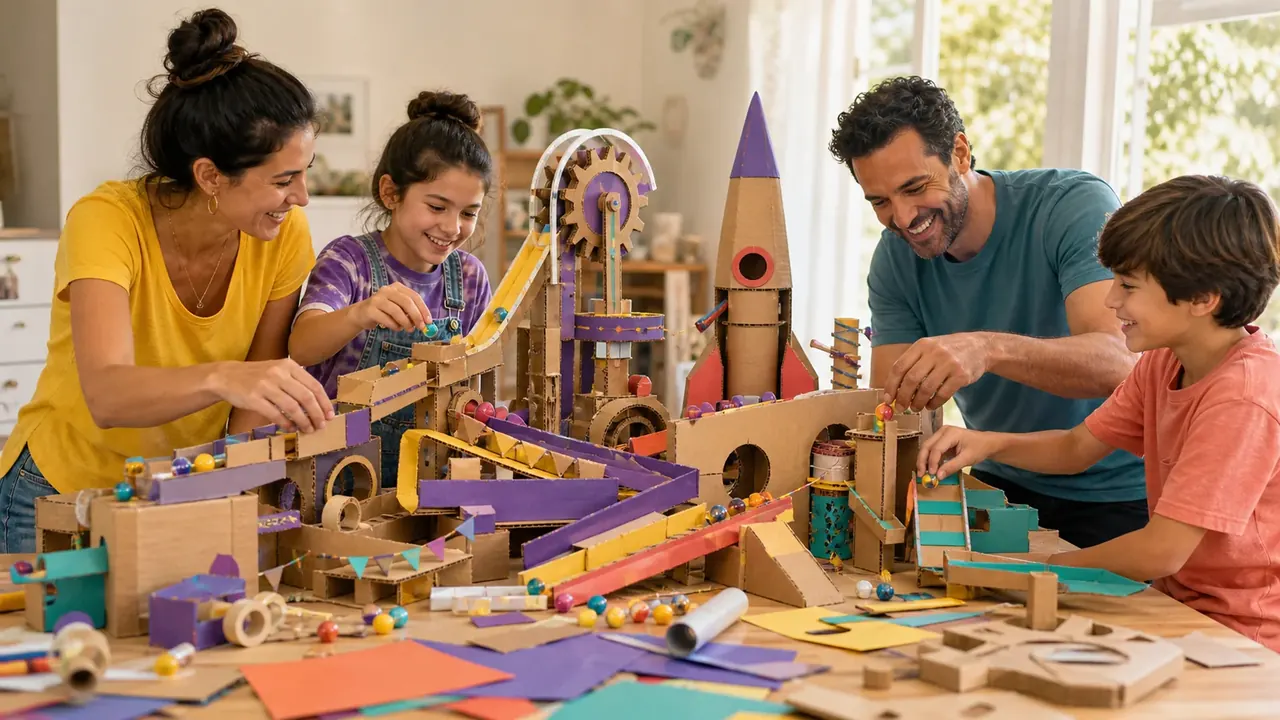 Capa da coleção 100 Atividades Criativas para Fazer em Família